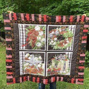 NWT. Hand Crafted from all new 100% cotton fabrics in a smoke free home.